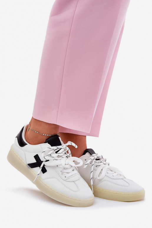 Žemas sportiniai bateliai Moteriškas baltos spalvos Zelevelis