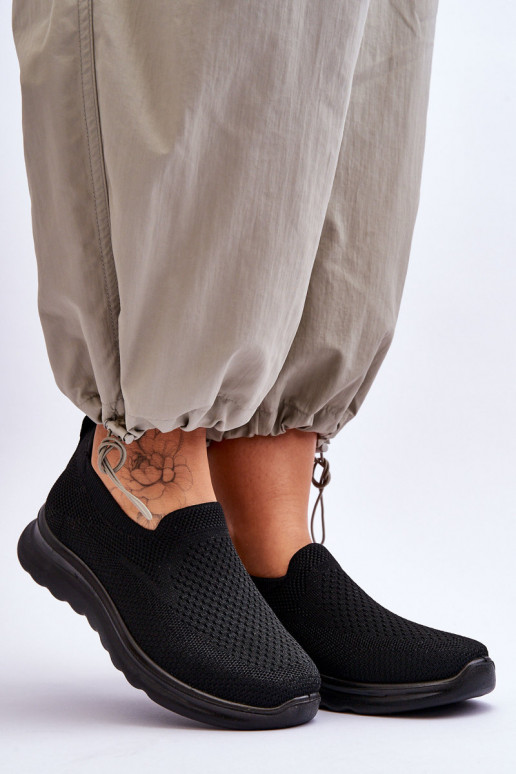 Moteriškas Sportbačiai  Įsispiriamo modelio juodos spalvos Adiora