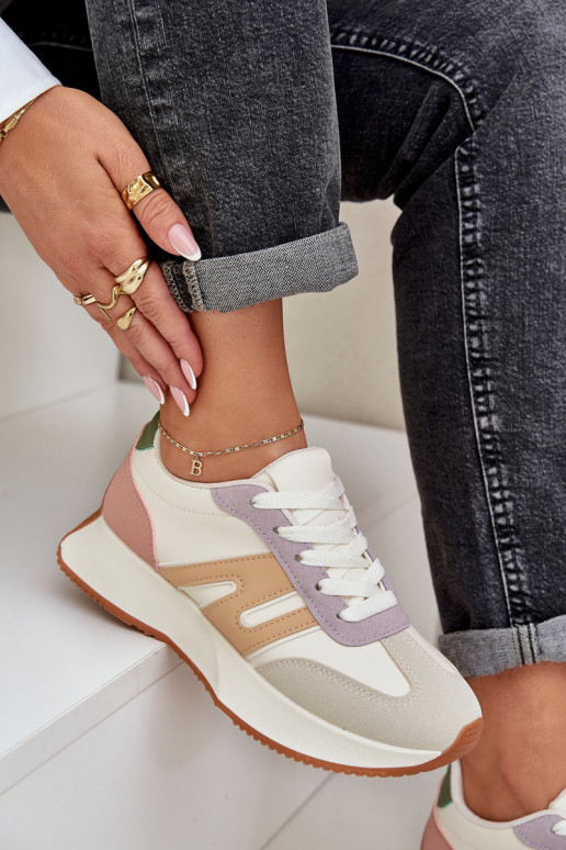 sportiniai bateliai Moteriškas su platforma įvairių spalvų Emidi sportiniai bateliai Moteriškas su platforma įvairių spalvų Emidi