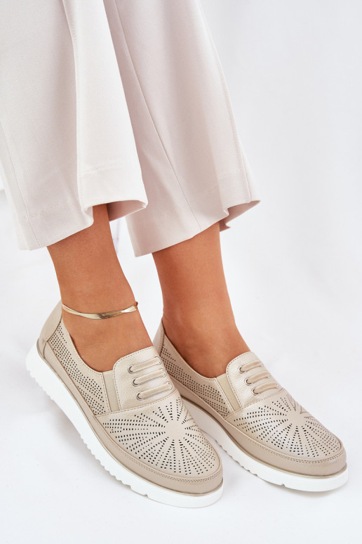 batai Moteriškas Įsispiriamo modelio su aužūro elementais aukso spalvos Azethia