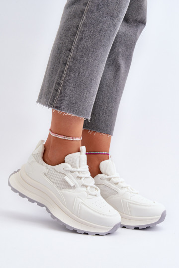 Sneakers modelio batai Moteriškas HI-POLY SYSTEM Big Star NN274A107 baltos spalvos 2