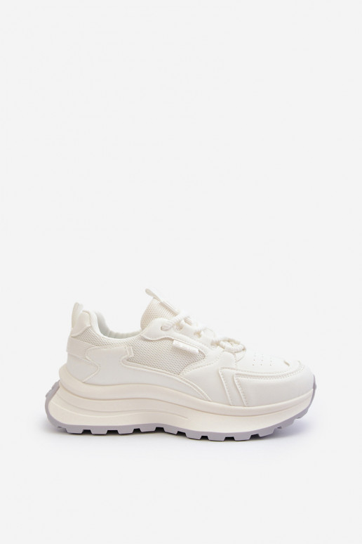 Sneakers modelio batai Moteriškas HI-POLY SYSTEM Big Star NN274A107 baltos spalvos